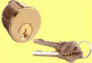 Cylinders - 898 Brass Mortise Cylinder Cylinders - 898 Brass Mortise Cylinder